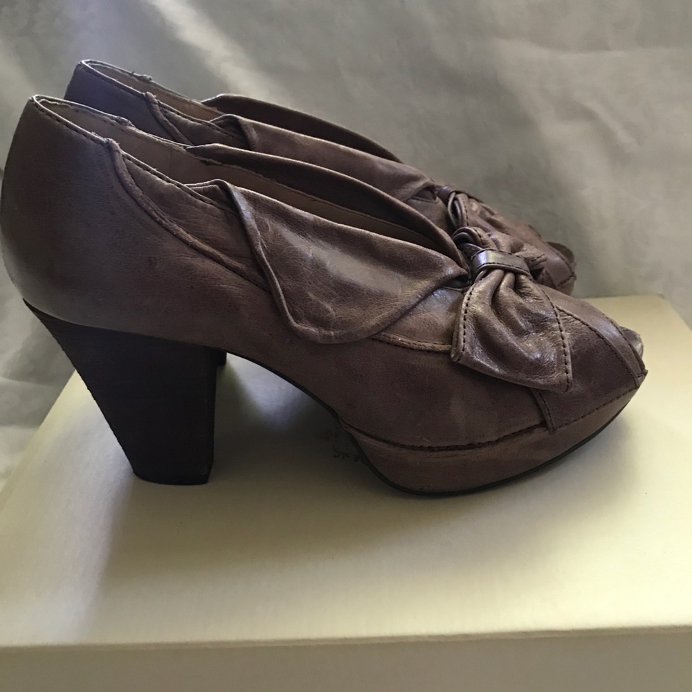 Anthropologie Nava open toe shoes size 7 - Picture 4 of 5